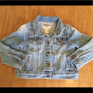 NWOT.. Girls 4T Oshkosh B’gosh Jean Jacket